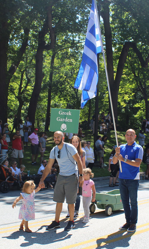 Parade of Flags at 2019 Cleveland One World Day - Greek